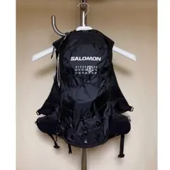 新品 25ss mm6 マルジェラ salomon バックパック 黒 19198のサムネイル