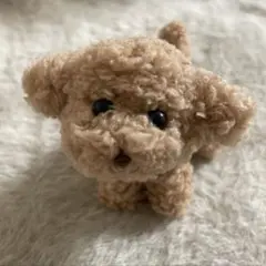 手のひらサイズ　ハンドメイド　トイプードル　ぬいぐるみ