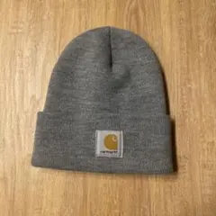 Carhartt ニット帽 ビーニー グレー
