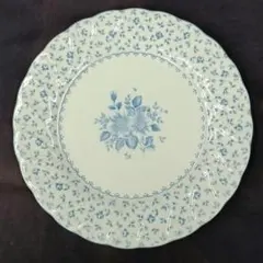 Nikko fine tableware フリル大皿　小花柄 24cm