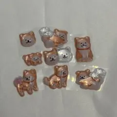 ボンボンドロップシール 日本犬 秋田犬