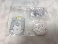ホワイトタイガーとブラックタイガー お守り アクリルスタンド 缶バッジ