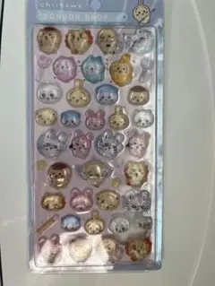ちいかわ♡ボンボンドロップシール　みんなポーズ