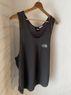 希少 日本製 ノースフェイス タンクトップ グレー large