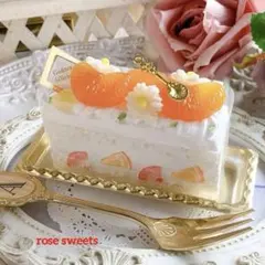 特価❤️フェイクスイーツ♡フレッシュみかんのショートケーキ♡