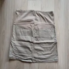 E*i様 ベージュ マタニティスカート 約58cm丈
