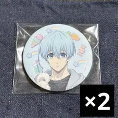 ブルーロック　AGF マズル　Rabbit 缶バッチ2個　氷織羊