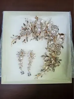 LoveTiaraヘッドドレスdismoiイヤリングセット