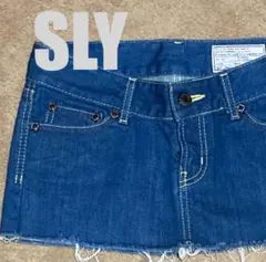 美品！SLY デニムスカート　ジーンズ　FANK SEXY XSサイズくらい