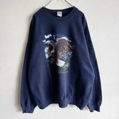 GILDAN アニマルスウェット　ワシ　Lost Creek 2XL 252