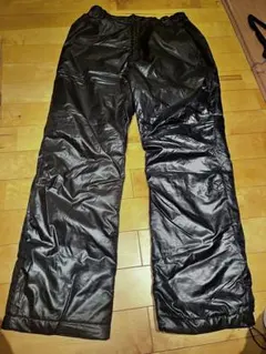 NIKE GOLF 黒ナイロンパンツ ウエストゴム