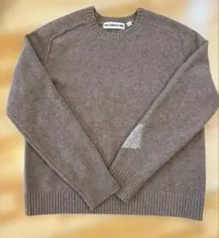 ユニクロ×ANYA HINDMARCHカシミヤ100% ブラウン L