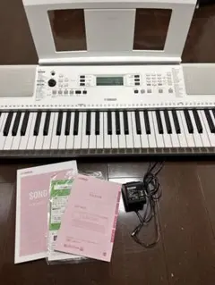 YAMAHAキーボードEZ300 箱 楽譜、説明書 - メルカリ