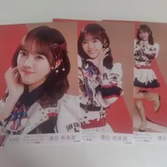 ≠ME ノイミー 落合希来里 ウエスタン衣装 生写真 3枚コンプセット