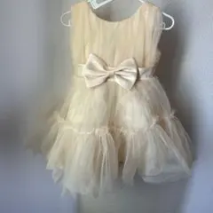 女の子ベビードレス　80ー86cm(12ー18M〉