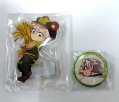 鬼滅の刃　不死川実弥　実りの秋まつりアクスタ　柱稽古編関係者記念本缶バッジ