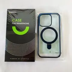 Magsafe対応・チタン製 Alphex iPhone15 Pro用 ケース