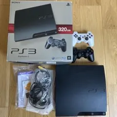 PS3 本体 320GB CECH-3000 コントローラー2個