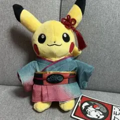 ポケモン×工芸展 限定 ピカチュウ ぬいぐるみ 着物 和服 - メルカリ
