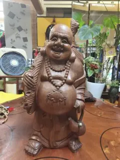 蔵出し特価１木造り 立布袋さん 約60cm12kg 蔵出し特価1木造り 立布袋さん 約60cm12kg - メルカリ