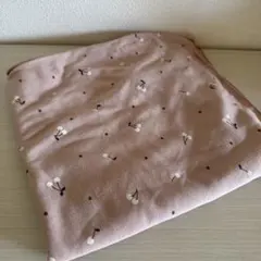 授乳用ケープ ピンク さくらんぼ柄 ほぼ未使用に近い
