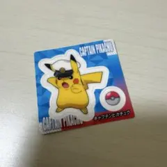 ポケモン スナック シール No.007 キャプテンピカチュウ ステッカーのサムネイル