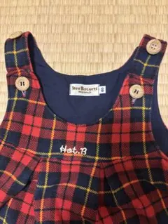 Hot Biscuits チェック柄ワンピース 80cm