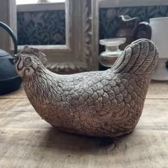 陶器　鳥の置物