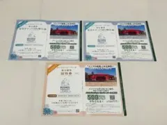 ムーミンバレーパーク 株主優待券 3枚セットのサムネイル