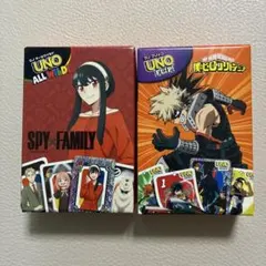 マクドナルド　UNO　SPY×FAMILY 僕のヒーローアカデミア　2点セット