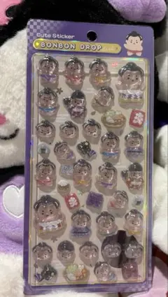 【正規品】ボンボンドロップシール　和柄　相撲　おすもう　力士　ボンドロ