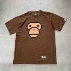 A BATIHNG APE ベビーマイロ Tシャツ ブラウンのサムネイル