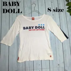 売り尽くし【BABY DOLL 】✨S（130～140）サイズ✨7分袖✨ホワイト