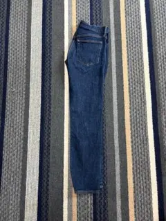 ダークブルー ストレートデニム