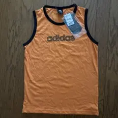 adidas キッズ ノースリーブ タンク トップ オレンジのサムネイル