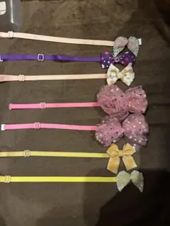 リボン チョーカー 7点セット