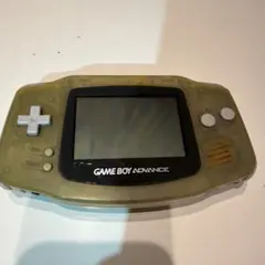 ジャンク品ゲームボーイアドバンス AGB-001 クリア