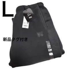 【新品タグ付き】ユニクロ　NEEDLES フリースワイドパンツ　ダークグレー　Ｌ