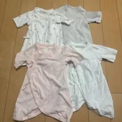 ユニクロ　ベビー肌着 4点セット