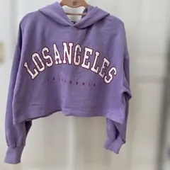 ZARA LOS ANGELES パーカー ブルー S