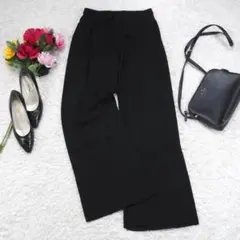 G9364*フリークスストア☆ウエストゴム☆イージーパンツ☆黒ブラック☆F