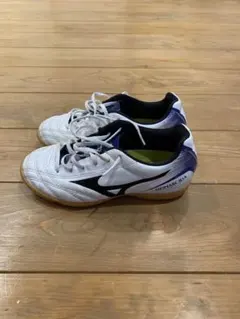 週末値下 ミズノ モナルシーダ サッカーシューズ 20㎝ ホワイト/ネイビー