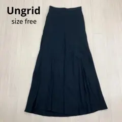 Ungrid アングリッド リネン スリッド入り ロングスカート freeのサムネイル