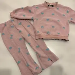 ミコリッドハート柄　セットアップ　100㎝