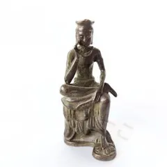 仏教美術 復刻 仏像 国宝 弥勒菩薩像 半跏思惟像イスム 細密 フィギュア 仏教美術 復刻 仏像 国宝 弥勒菩薩像 半跏思惟像イスム 細密