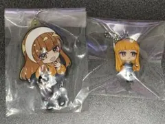 カラフルピーチ　えとさん　一番くじキーホルダーとカプセルトイキーホルダー
