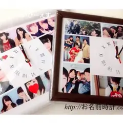 オーダーメイドA4時計【お急ぎ発送！無料】お正月！プレゼント ギフトカップル