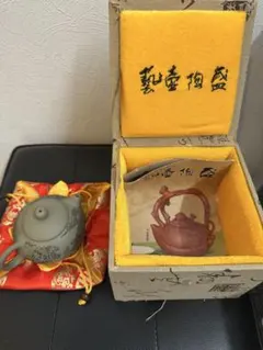 中国茶器 グレー 陶器製