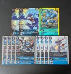 デジモンカード ブイモン エアロブイドラモン ドラコモン ST8 パーツ