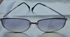 NINA RICCI　シルバー メタルフレーム グラデーション サングラス